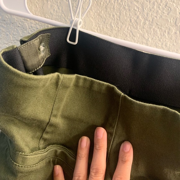 Olive Green Slacks size 2 - Picture 6 of 9
